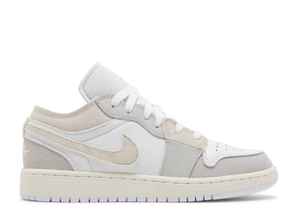 AIR JORDAN 1 LOW SE CRAFT GS 'INSIDE OUT - TECH GREY'