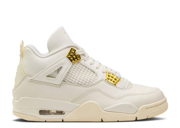 WMNS AIR JORDAN 4 RETRO 'METALLIC GOLD'