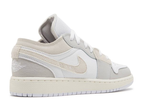 AIR JORDAN 1 LOW SE CRAFT GS 'INSIDE OUT - TECH GREY' - Image 3