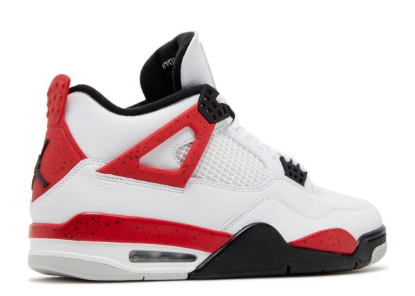 AIR JORDAN 4 RETRO 'RED CEMENT' - Image 3