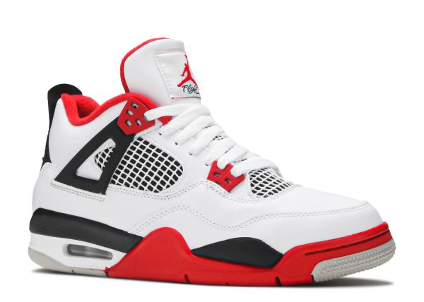 AIR JORDAN 4 RETRO OG GS 'FIRE RED' 2020 - Image 2