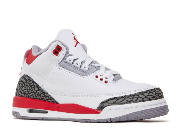 AIR JORDAN 3 RETRO GS 'FIRE RED' 2022 - Image 2