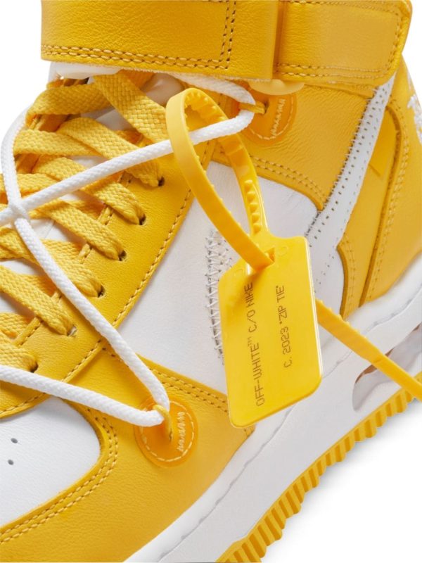 Nike X Off-White Air Force 1 Varsity Maize sneakers - Image 5