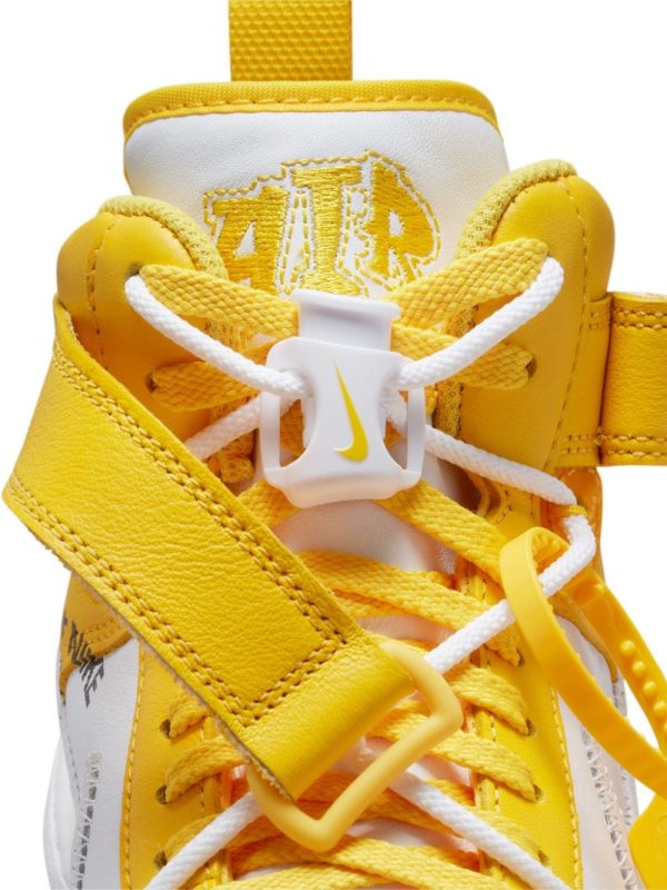 Nike X Off-White Air Force 1 Varsity Maize sneakers - Image 6