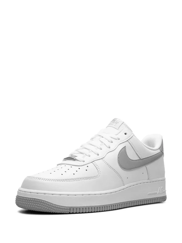 Nike Air Force 1 Low '07 "White/Light Smoke Grey" sneakers - Image 5