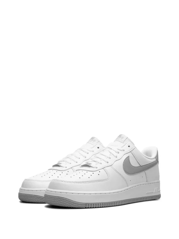 Nike Air Force 1 Low '07 "White/Light Smoke Grey" sneakers - Image 4