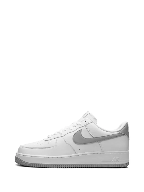 Nike Air Force 1 Low '07 "White/Light Smoke Grey" sneakers - Image 3