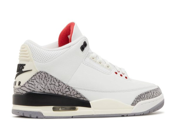 AIR JORDAN 3 RETRO 'WHITE CEMENT REIMAGINED' - Image 3