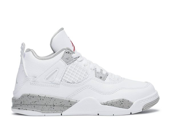 AIR JORDAN 4 RETRO PS 'WHITE OREO'