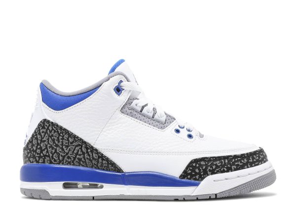 AIR JORDAN 3 RETRO GS 'RACER BLUE'