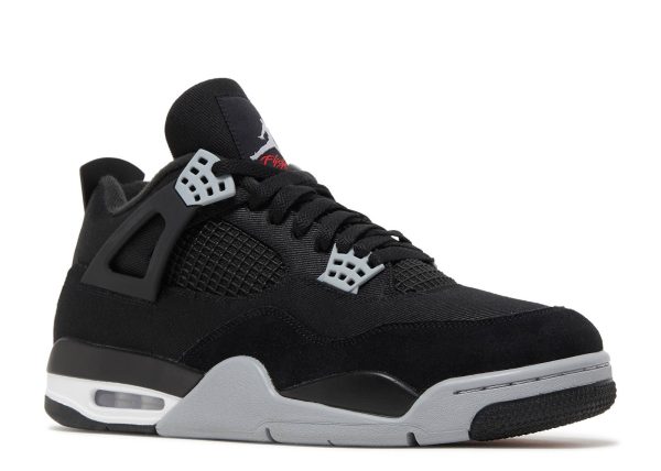 AIR JORDAN 4 RETRO SE 'BLACK CANVAS' - Image 2