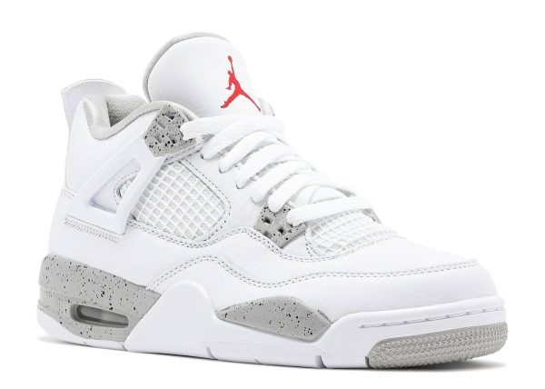 AIR JORDAN 4 RETRO GS 'WHITE OREO' - Image 2