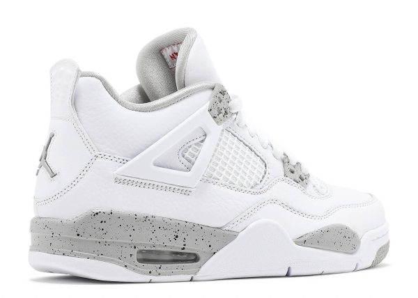 AIR JORDAN 4 RETRO GS 'WHITE OREO' - Image 3