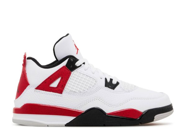 AIR JORDAN 4 RETRO PS 'RED CEMENT'