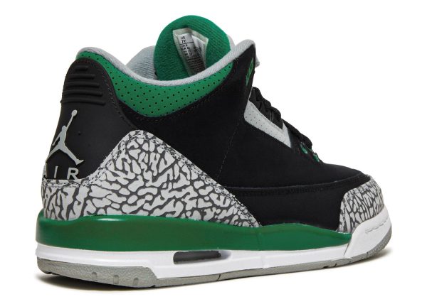 AIR JORDAN 3 RETRO GS 'PINE GREEN' - Image 3