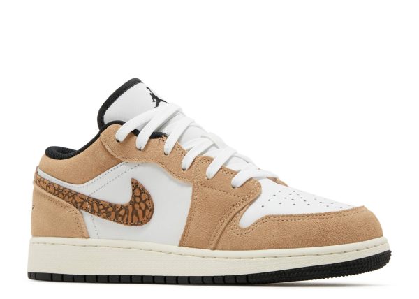 AIR JORDAN 1 LOW SE GS 'BROWN ELEPHANT' - Image 2