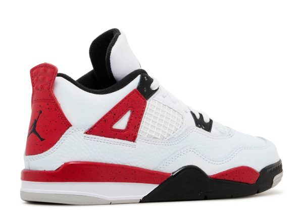 AIR JORDAN 4 RETRO PS 'RED CEMENT' - Image 3