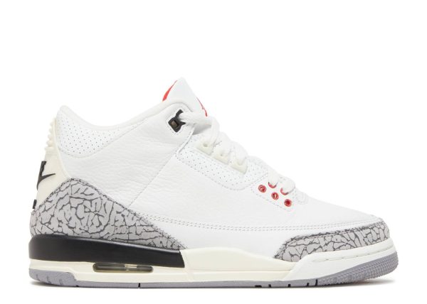 AIR JORDAN 3 RETRO GS 'WHITE CEMENT REIMAGINED'