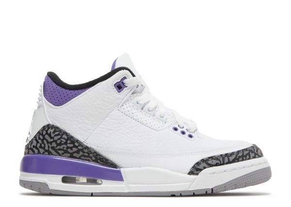 AIR JORDAN 3 RETRO GS 'DARK IRIS'