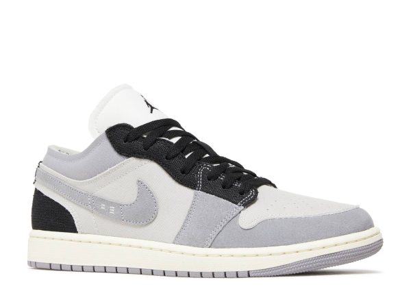 AIR JORDAN 1 LOW SE CRAFT 'INSIDE OUT - CEMENT GREY - Image 2