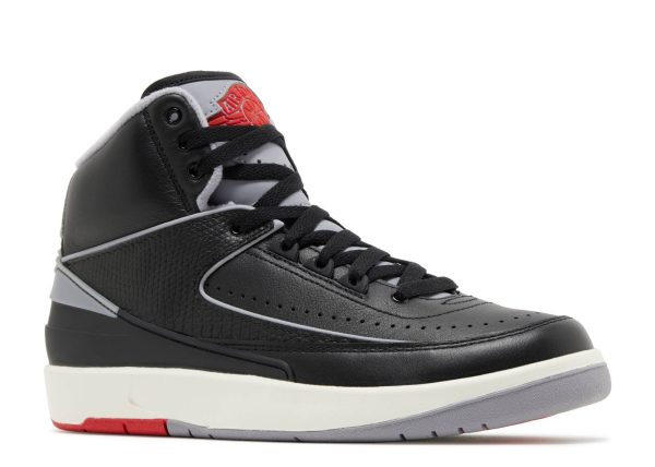 AIR JORDAN 2 RETRO GS 'BLACK CEMENT' - Image 2