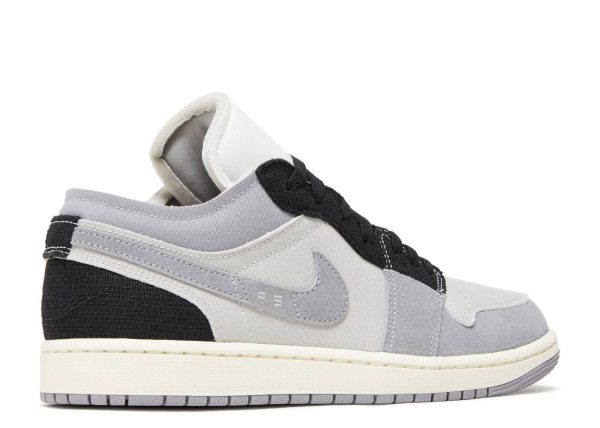 AIR JORDAN 1 LOW SE CRAFT 'INSIDE OUT - CEMENT GREY - Image 3