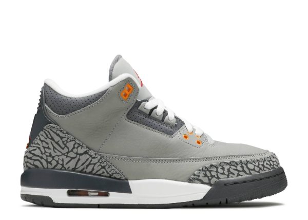 AIR JORDAN 3 RETRO GS 'COOL GREY' 2021