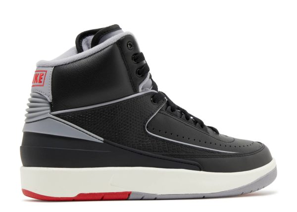 AIR JORDAN 2 RETRO GS 'BLACK CEMENT' - Image 3