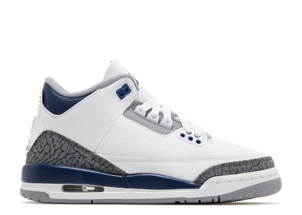 AIR JORDAN 3 RETRO GS 'MIDNIGHT NAVY'