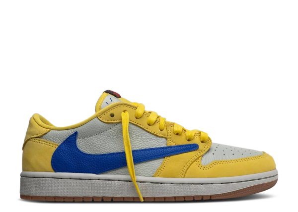 TRAVIS SCOTT X WMNS AIR JORDAN 1 RETRO LOW OG SP 'CANARY'