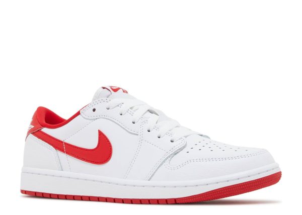 AIR JORDAN 1 RETRO LOW OG 'UNIVERSITY RED' - Image 2