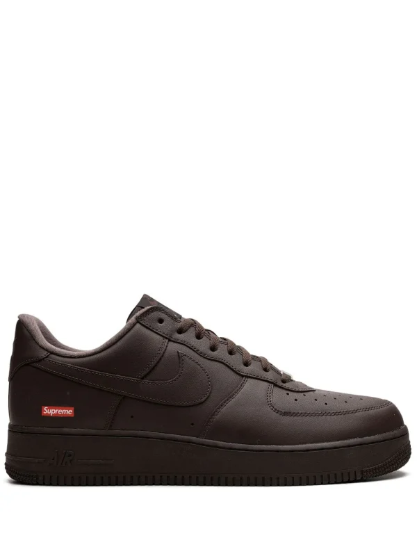 Nike x Supreme Air Force 1 "Brown" sneakers