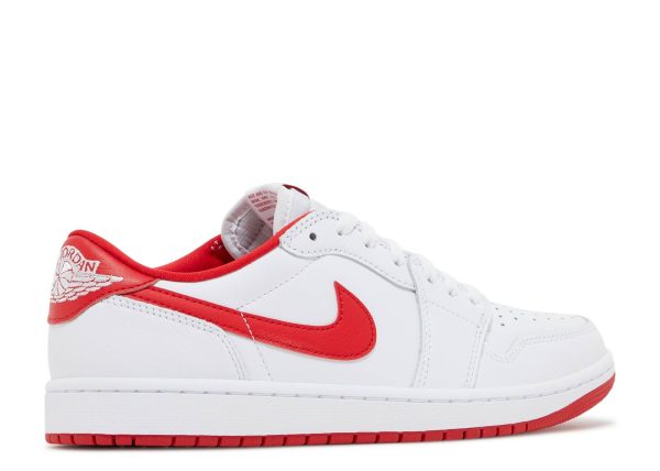 AIR JORDAN 1 RETRO LOW OG 'UNIVERSITY RED' - Image 3