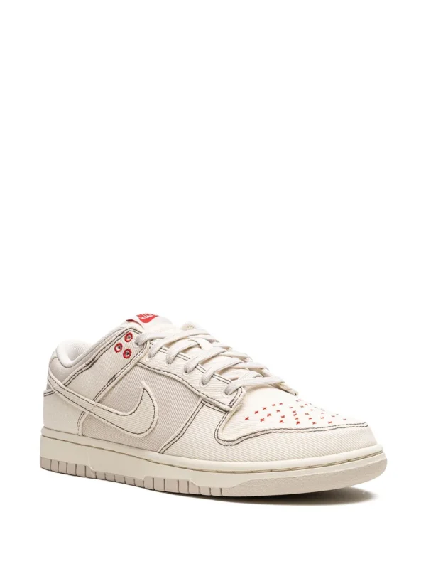 Nike Dunk Low Shashiko "Light Orewood Brown" sneakers - Image 2