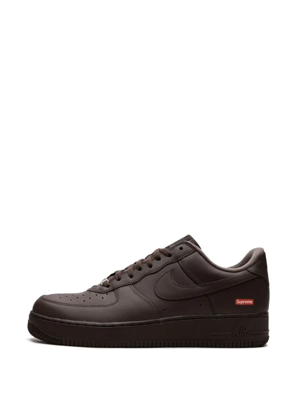 Nike x Supreme Air Force 1 "Brown" sneakers - Image 5