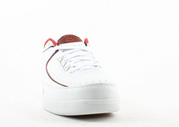 AIR JORDAN 2 RETRO LOW 'WHITE VARSITY RED' - Image 2