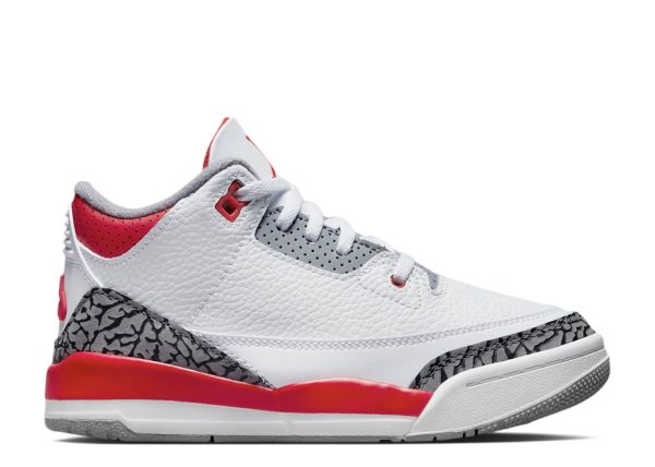 AIR JORDAN 3 RETRO PS 'FIRE RED' 2022