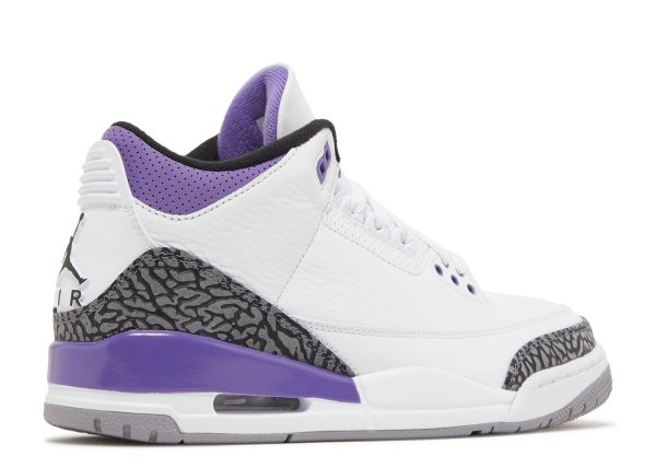 AIR JORDAN 3 RETRO 'DARK IRIS' - Image 3