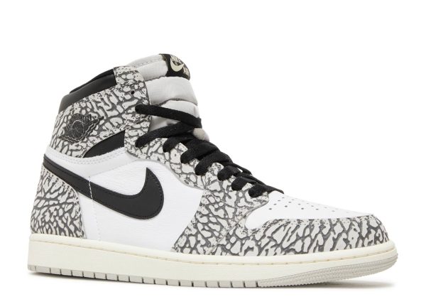 AIR JORDAN 1 RETRO HIGH OG 'WHITE CEMENT' - Image 2