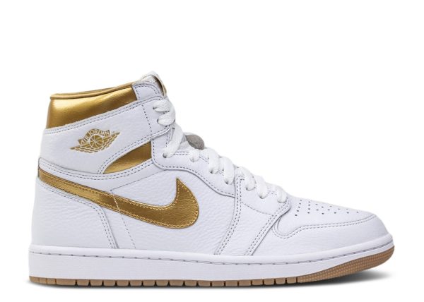 WMNS AIR JORDAN 1 RETRO HIGH OG 'METALLIC GOLD'