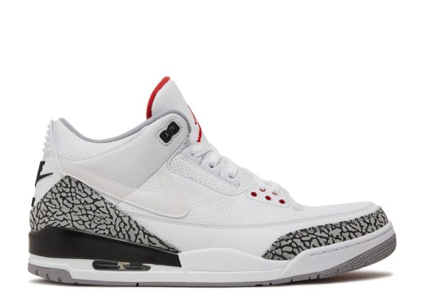 AIR JORDAN 3 RETRO JTH NRG 'WHITE CEMENT'