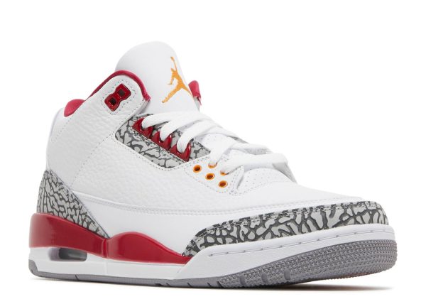 AIR JORDAN 3 RETRO 'CARDINAL RED' - Image 2