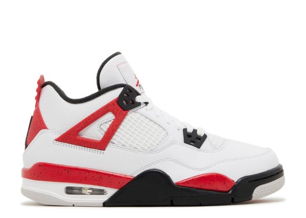 AIR JORDAN 4 RETRO GS 'RED CEMENT'