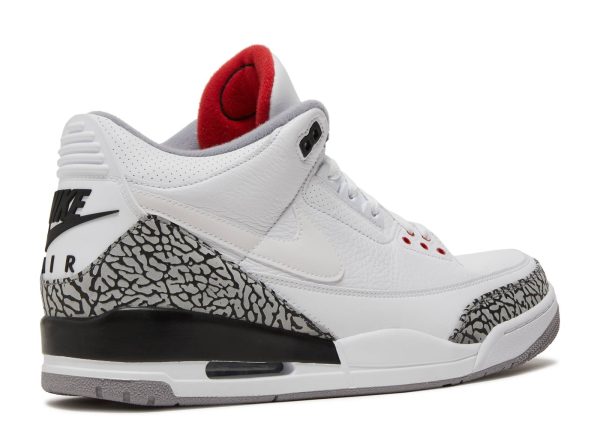 AIR JORDAN 3 RETRO JTH NRG 'WHITE CEMENT' - Image 3