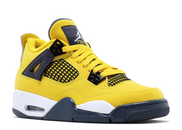 AIR JORDAN 4 RETRO GS 'LIGHTNING' 2021 - Image 2