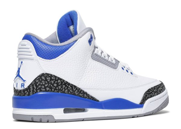 AIR JORDAN 3 RETRO 'RACER BLUE' - Image 3