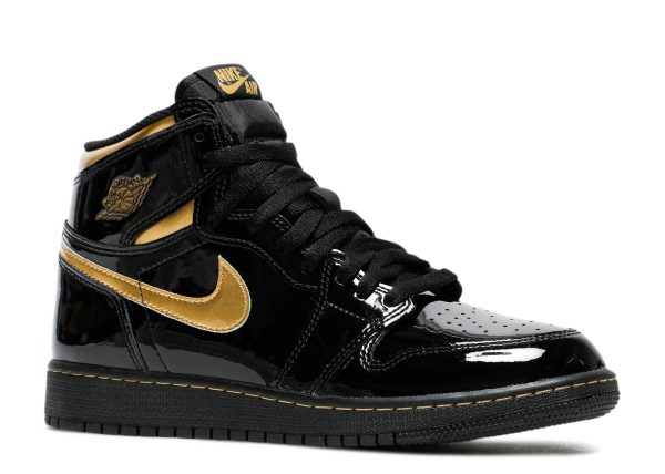 AIR JORDAN 1 RETRO HIGH OG 'BLACK METALLIC GOLD' - Image 2