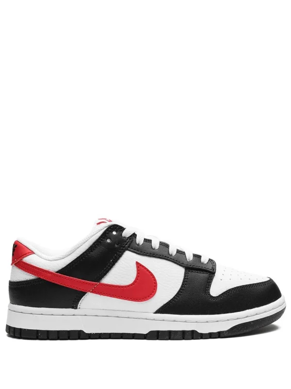 Nike Dunk Low Retro "Red Swoosh Panda" sneakers